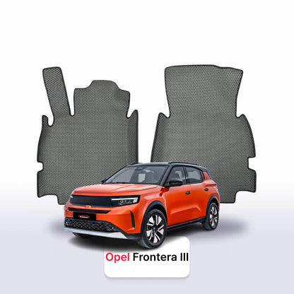 Alfombrillas 3D EVA para Opel Frontera 3 gen 2024-2029 años SUV ELÉCTRICO