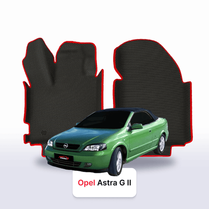 Alfombrillas 3D EVA para Opel Astra G 2 gen 1998-2009 años DESCAPOTABLE