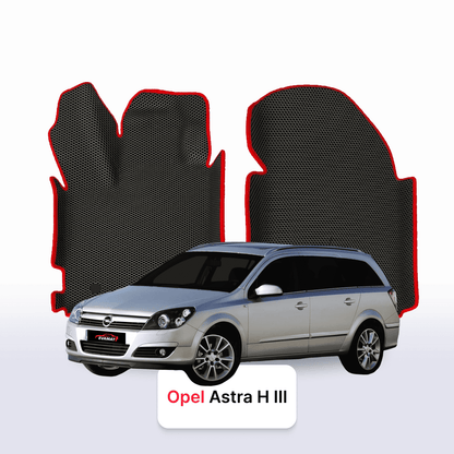 Alfombrillas 3D EVA para Opel Astra H 3 gen 2004-2014 años FAMILIAR