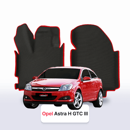 Alfombrillas 3D EVA para Opel Astra H GTC 3 gen 2004-2014 años HATCHBACK 3 PUERTAS