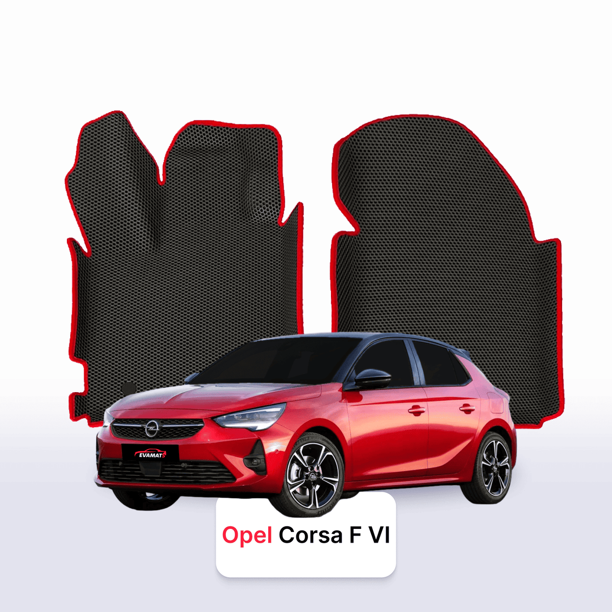 Alfombrillas 3D EVA para Opel Corsa F 6 gen 2019-2028 años HATCHBACK 5 PUERTAS
