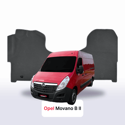 Alfombrillas 3D EVA para Opel Movano B 2 gen 2010-2022 años MINIBÚS