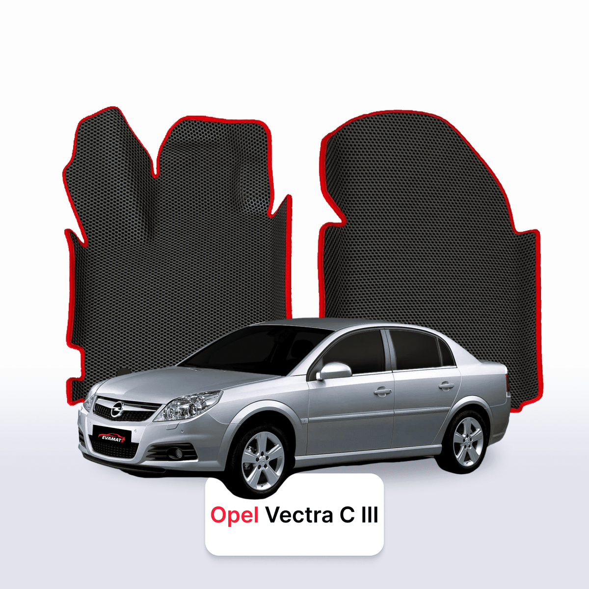 Alfombrillas 3D EVA para Opel Vectra C 3 gen 2002-2008 años SEDÁN