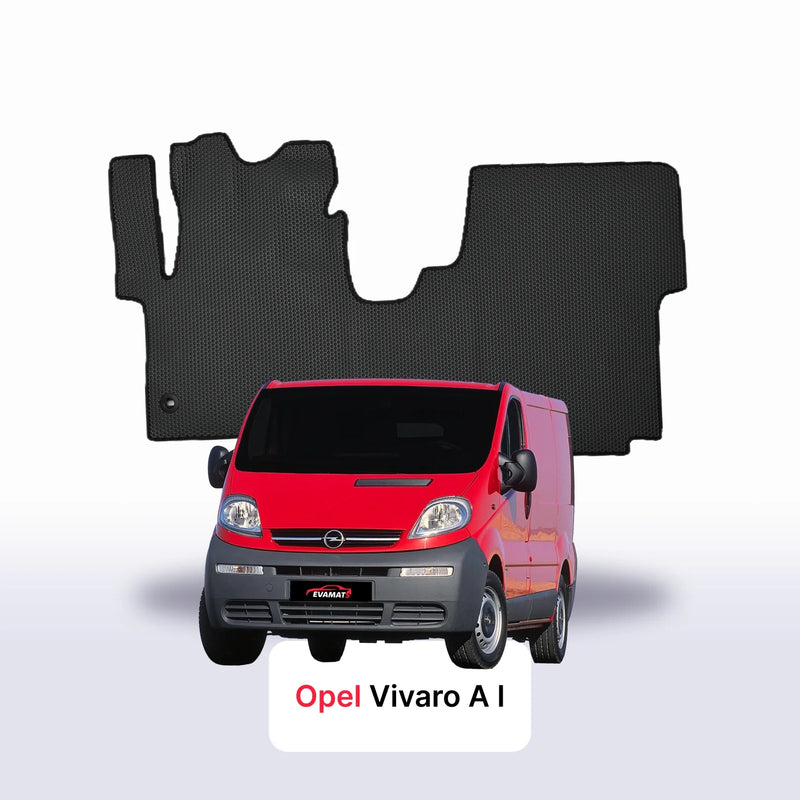 Alfombrillas 3D EVA para Opel Vivaro A 1 gen 2001-2014 años FURGONETA