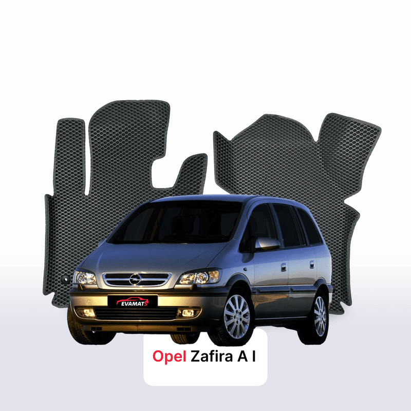 Alfombrillas 3D EVA para Opel Zafira A 1 gen 1999-2006 años MONOVOLUMEN