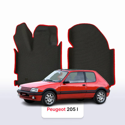 Alfombrillas 3D EVA para Peugeot 205 1 gen 1983-1998 años HATCHBACK 3 PUERTAS