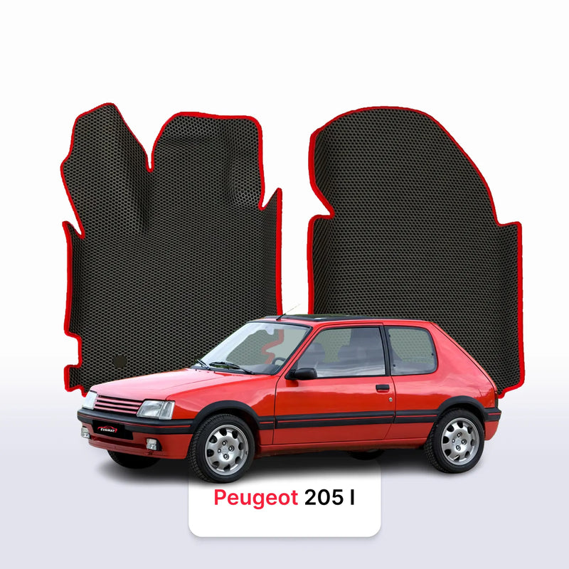 Alfombrillas 3D EVA para Peugeot 205 1 gen 1983-1998 años HATCHBACK 3 PUERTAS