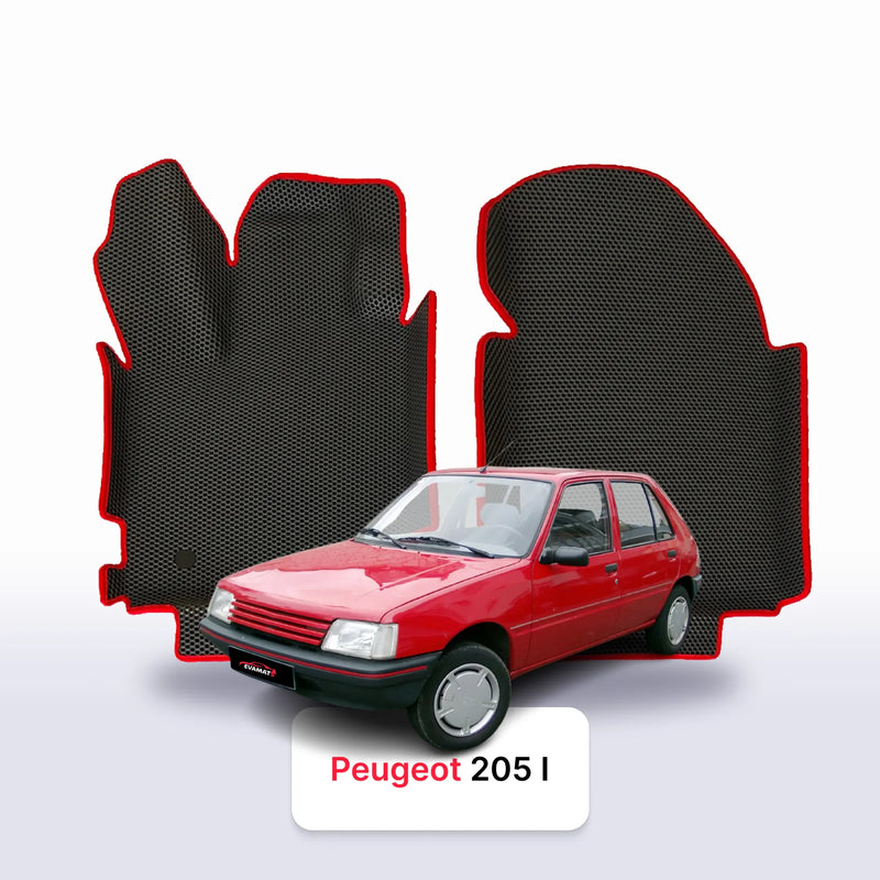Alfombrillas 3D EVA para Peugeot 205 1 gen 1983-1998 años HATCHBACK 5 PUERTAS