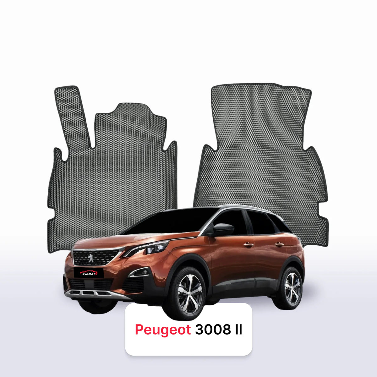 Alfombrillas 3D EVA para Peugeot 3008(AT) 2 gen 2016-2024 años SUV