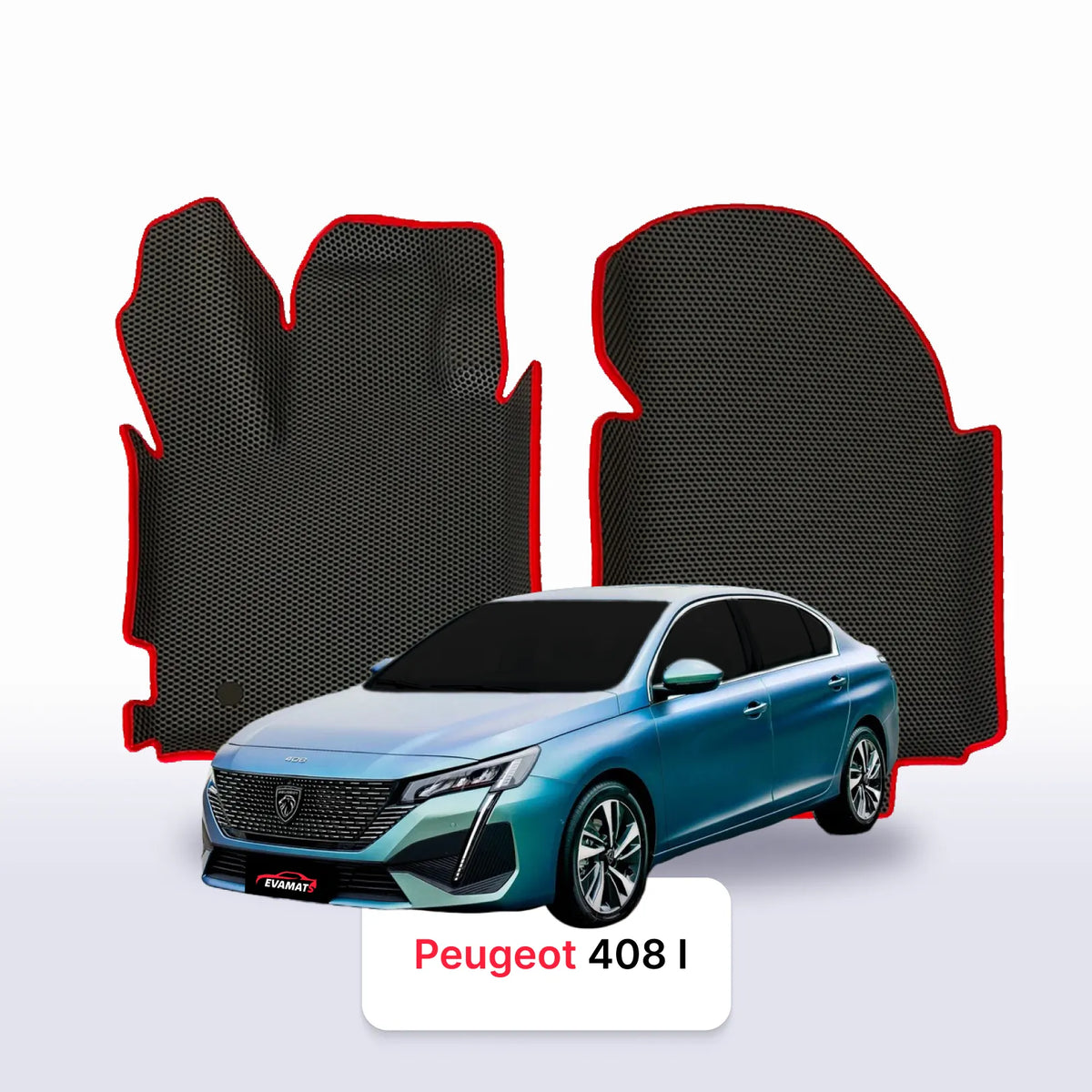 Alfombrillas 3D EVA para Peugeot 408 1 gen 2022-2028 años LIFTBACK