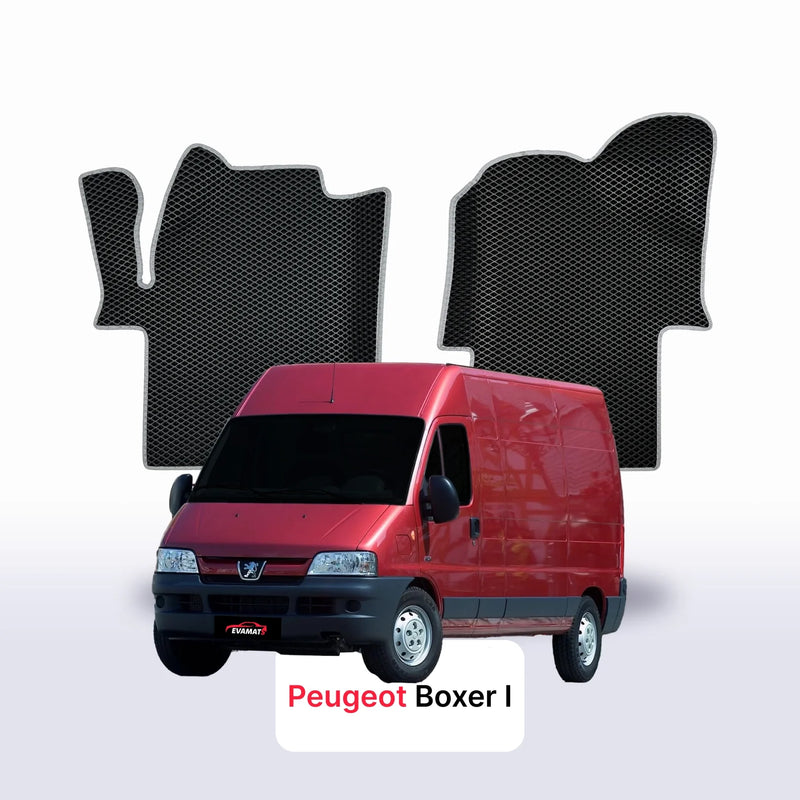 Alfombrillas 3D EVA para Peugeot Boxer(MT) 1 gen 1994-2006 años FURGONETA
