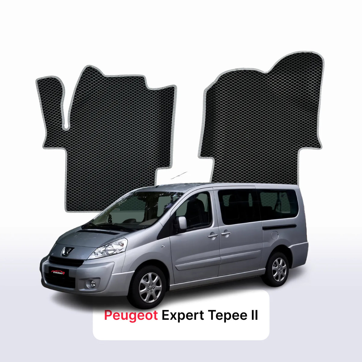 Alfombrillas 3D EVA para Peugeot Expert Tepee 2 gen 2006-2016 años MINIBÚS