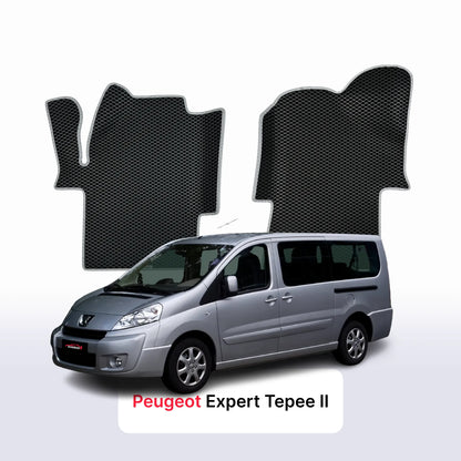 Alfombrillas 3D EVA para Peugeot Expert Tepee 2 gen 2006-2016 años MINIBÚS