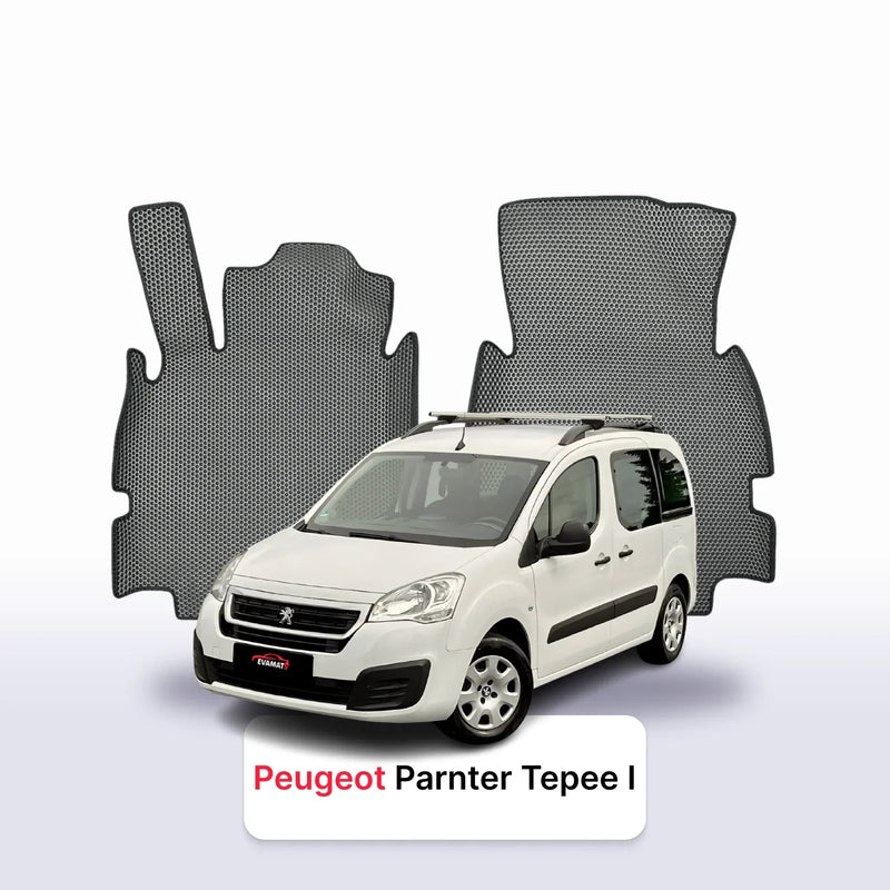 Alfombrillas 3D EVA para Peugeot Partner Tepee 2 gen 2008-2018 años COMBI