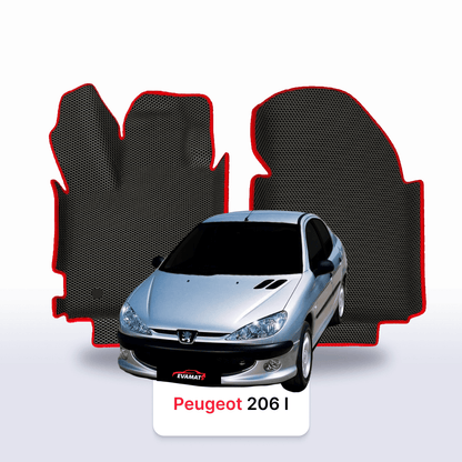Alfombrillas 3D EVA para Peugeot 206(MT) 1 gen 1998-2012 años SEDÁN