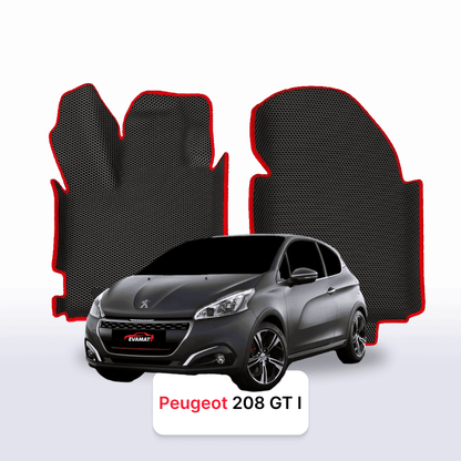 Alfombrillas 3D EVA para Peugeot 208 GTi(MT) 1 gen 2013-2019 años HATCHBACK 3 PUERTAS