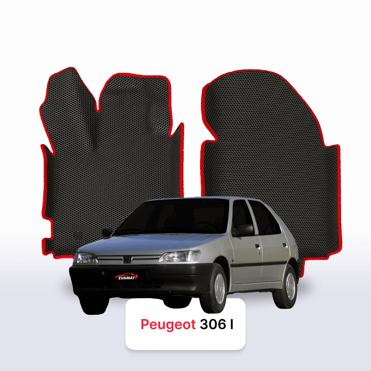 Alfombrillas 3D EVA para Peugeot 306(MT) 1 gen 1993-2002 años HATCHBACK 5 PUERTAS