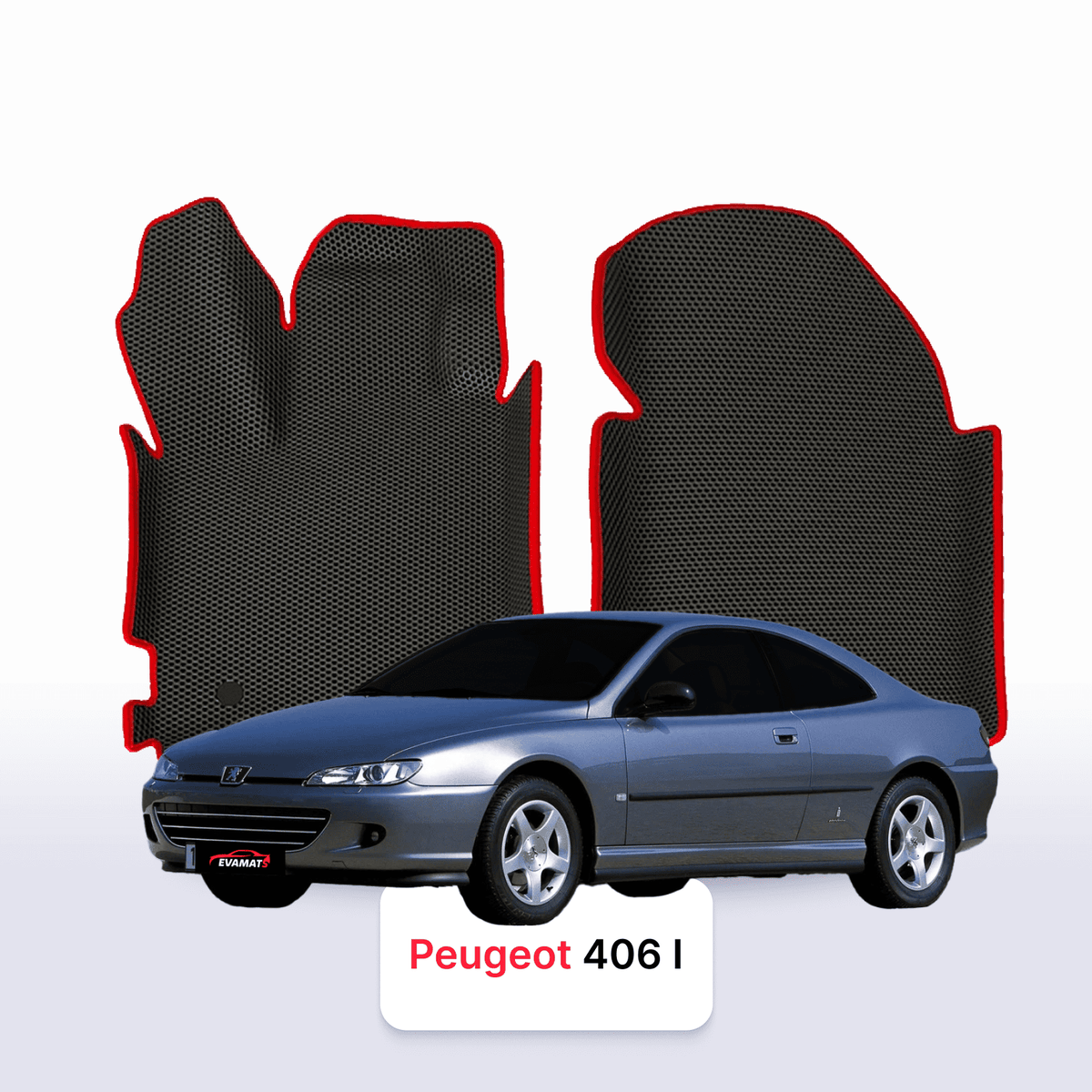 Alfombrillas 3D EVA para Peugeot 406(MT) 1 gen 1995-2004 años COUPÉ