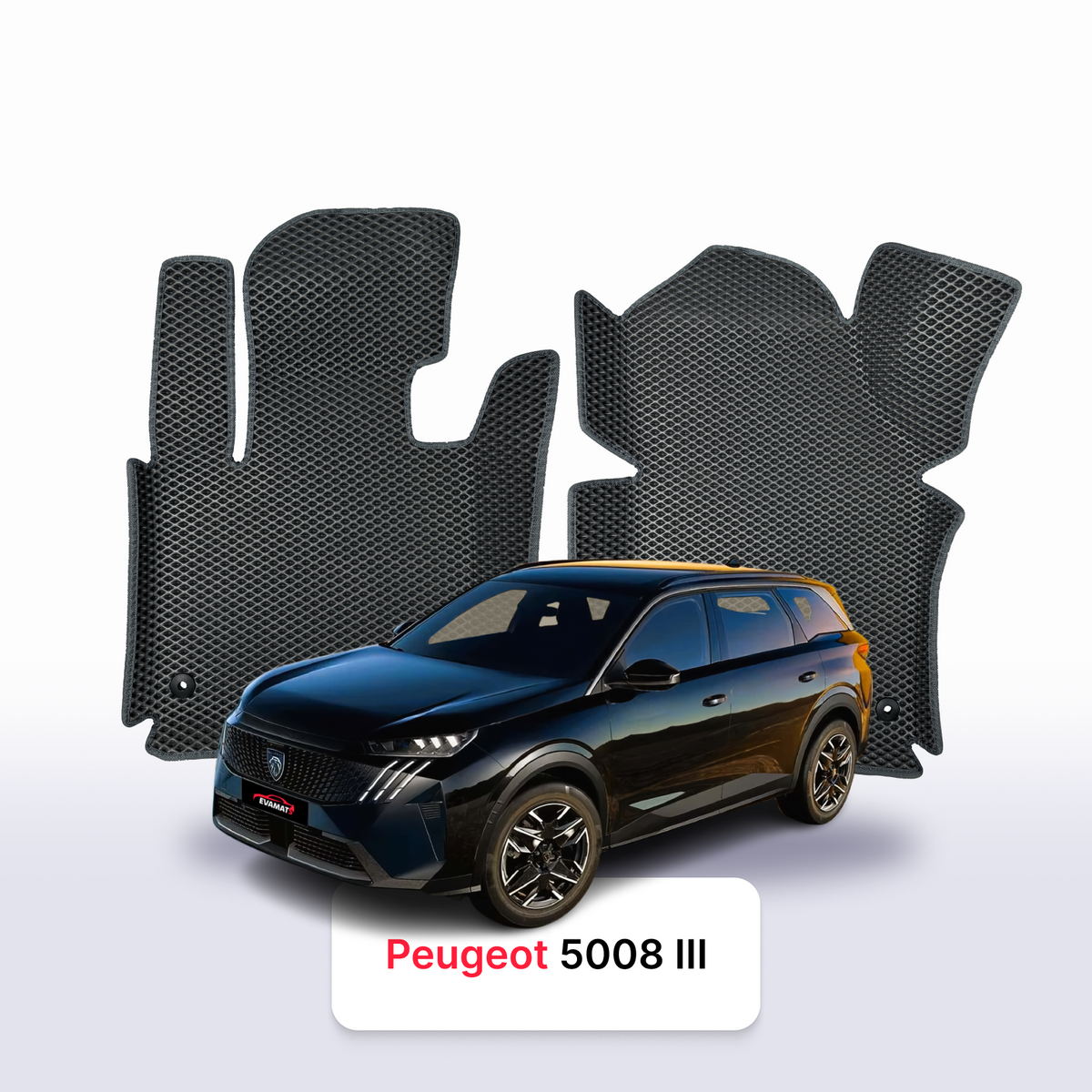 Alfombrillas 3D EVA para Peugeot 5008 3 gen 2024-2028 años SUV