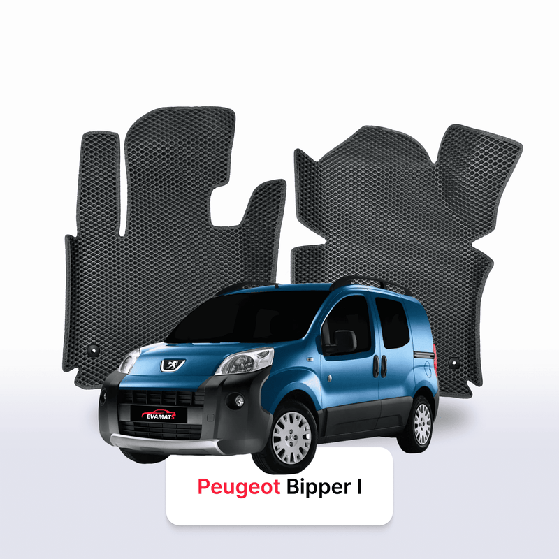 Alfombrillas 3D EVA para Peugeot Bipper 1 gen 2008-2018 años MONOVOLUMEN