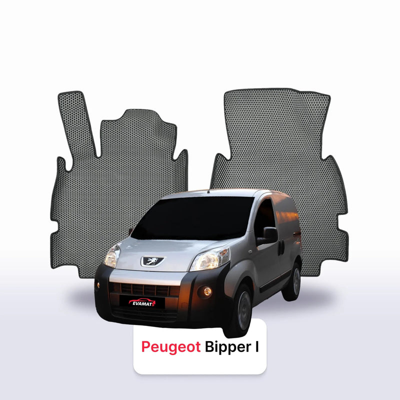 Alfombrillas 3D EVA para Peugeot Bipper 1 gen 2008-2018 años FURGONETA