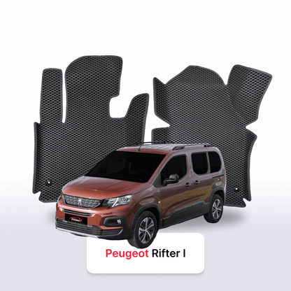 Alfombrillas 3D EVA para Peugeot Rifter(MT) 1 gen 2018-2028 años MONOVOLUMEN