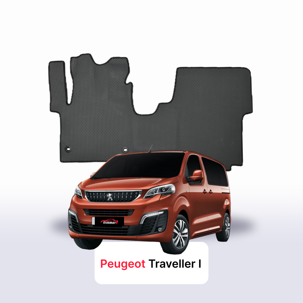 Alfombrillas 3D EVA para Peugeot Traveller 1 gen 2016-2028 años MINIBÚS