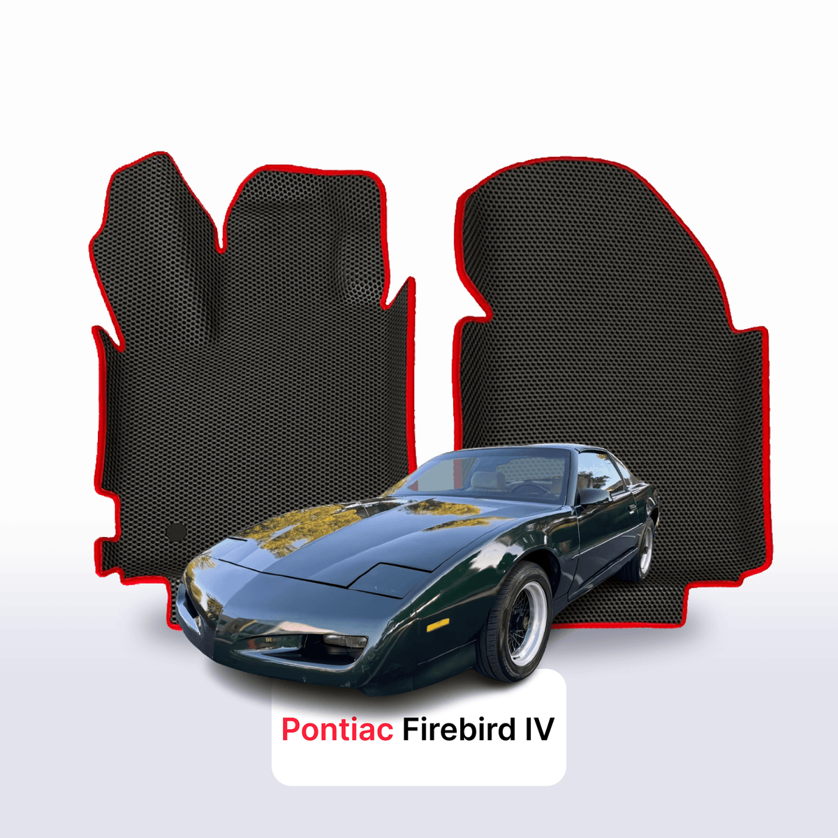 Alfombrillas 3D EVA para Pontiac Firebird 4 gen 1992-2002 años COUPÉ