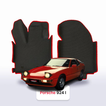 Alfombrillas 3D EVA para Porsche 924 1 gen 1976-1988 años COUPÉ