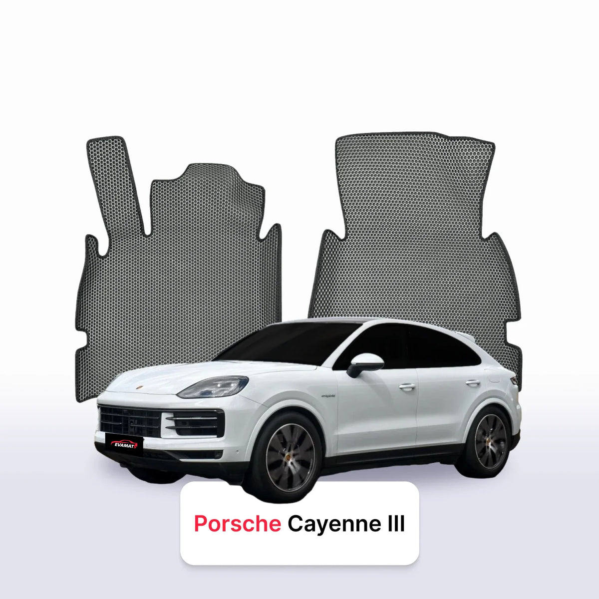 Alfombrillas 3D EVA para Porsche Cayenne 3 gen 2017-2026 años SUV COUPÉ