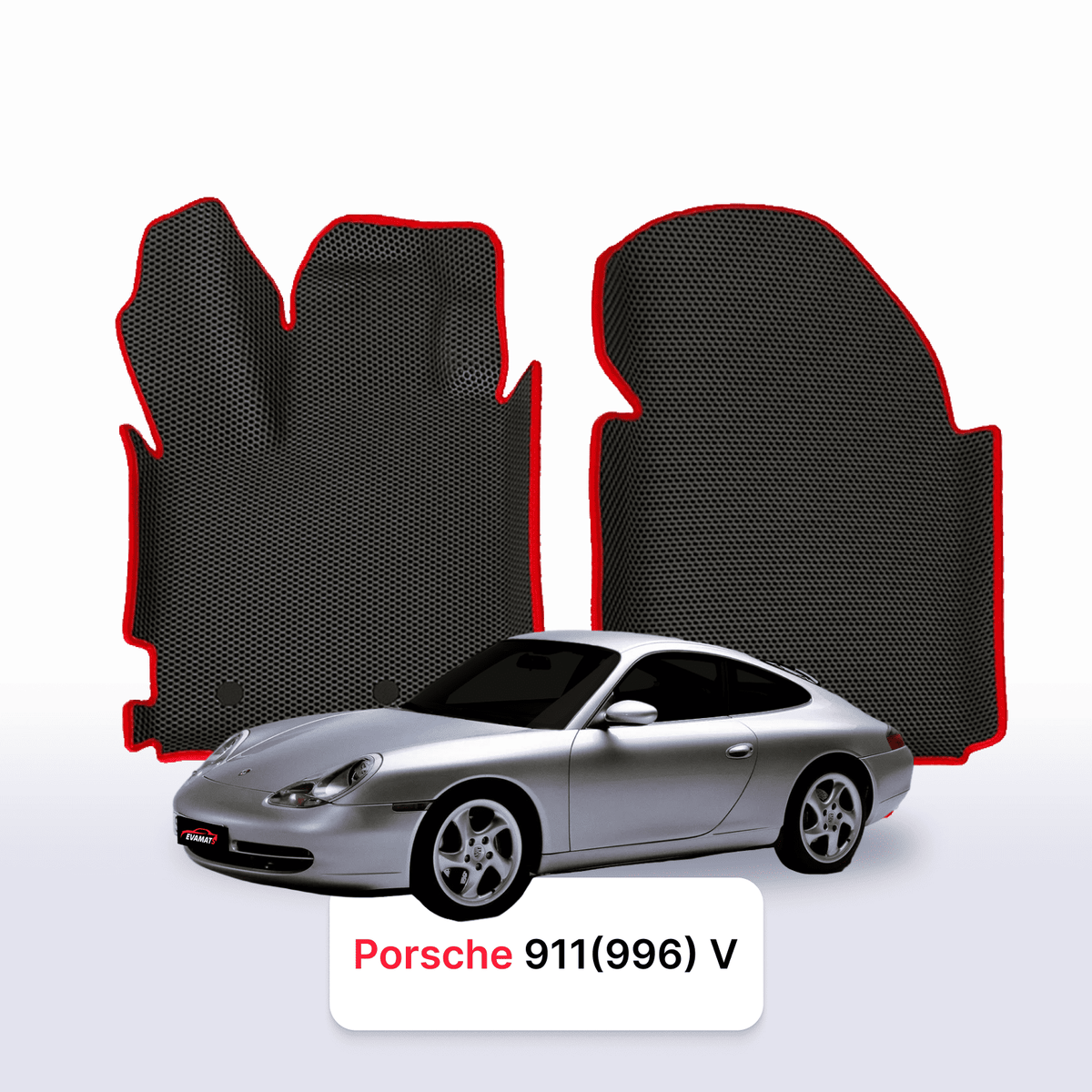 Alfombrillas 3D EVA para Porsche 911(996) 5 gen 1997-2006 años COUPÉ