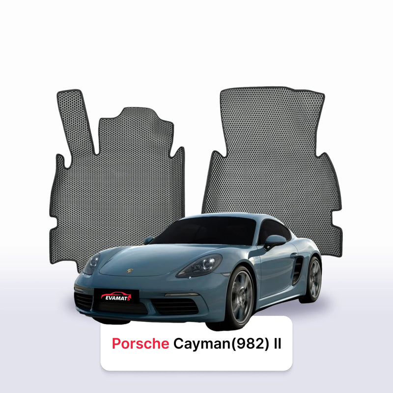 Alfombrillas 3D EVA para Porsche Cayman 718 (981/982) 2 gen 2012-2025 años COUPÉ