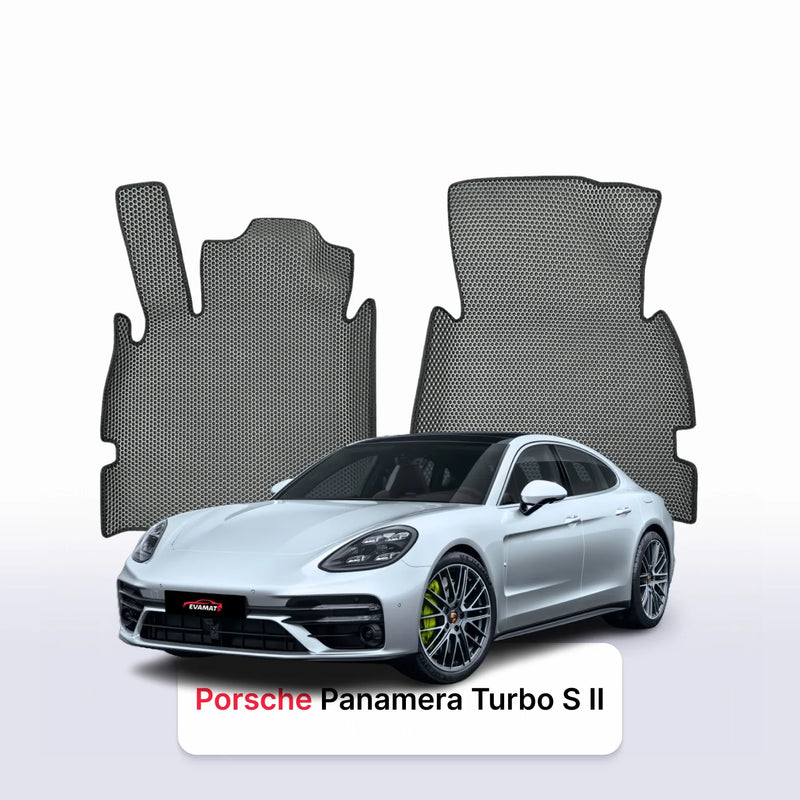 Alfombrillas 3D EVA para Porsche Panamera Turbo S 2 gen 2016-2023 años LIFTBACK