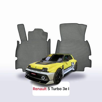 Alfombrillas 3D EVA para Renault 5 Turbo 3e 1 gen 2024-2028 años HATCHBACK 3 PUERTAS
