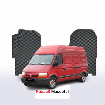 Alfombrillas 3D EVA para Renault Mascott 1 gen 1999-2010 años FURGONETA