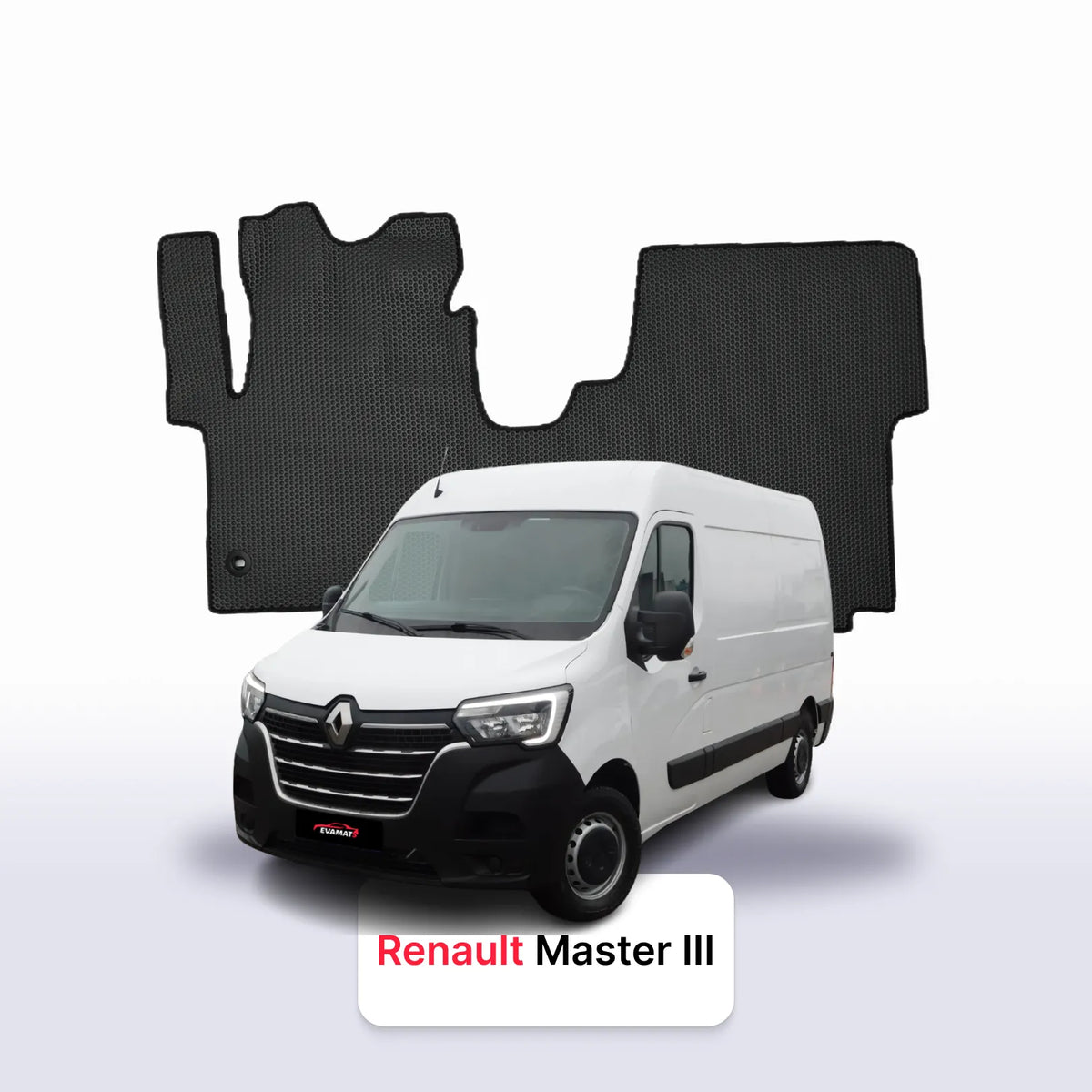 Alfombrillas 3D EVA para Renault Master restyling 3 gen 2019-2024 años FURGONETA