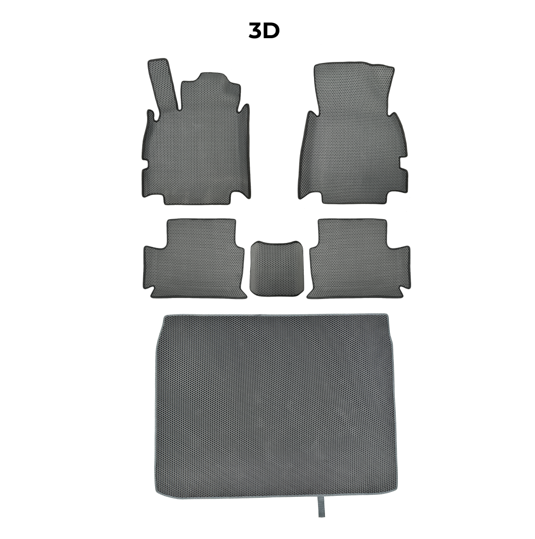 Alfombrillas 3D EVA para BAIC BJ40 2 gen 2023-2028 años SUV