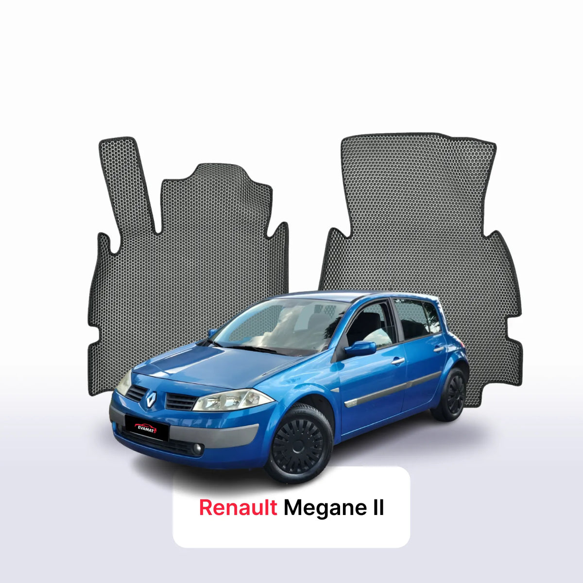 Alfombrillas 3D EVA para Renault Megane 2 gen 2002-2009 años HATCHBACK 5 PUERTAS
