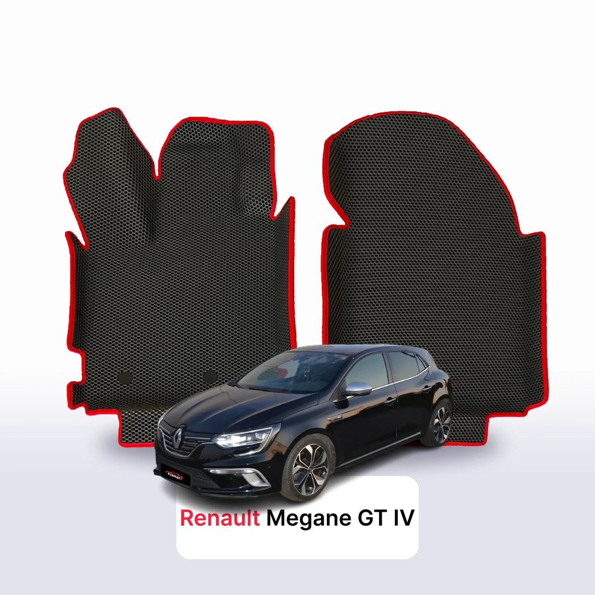 Alfombrillas 3D EVA para Renault Megane GT 4 gen 2016-2024 años HATCHBACK 5 PUERTAS