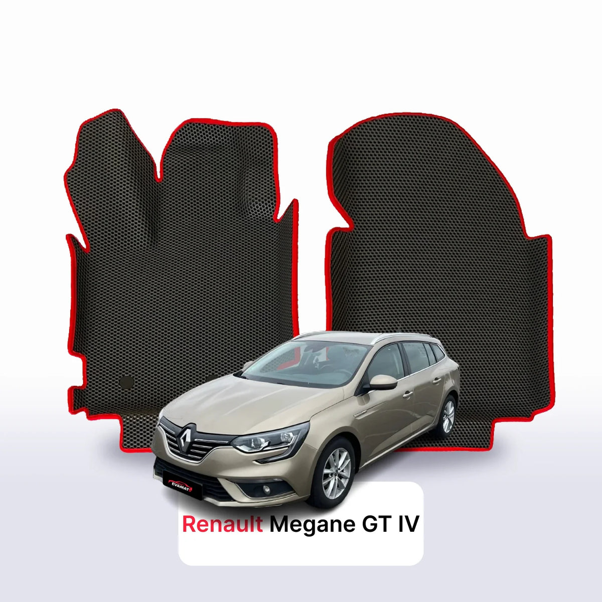 Alfombrillas 3D EVA para Renault Megane GT 4 gen 2016-2024 años FAMILIAR