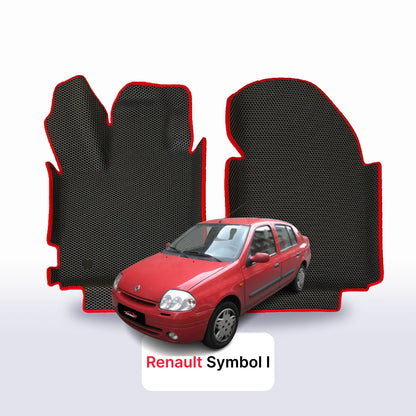 Alfombrillas 3D EVA para Renault Symbol 1 gen 2002-2008 años SEDÁN