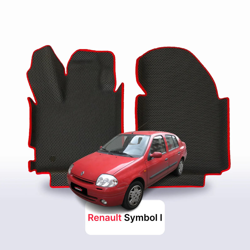Alfombrillas 3D EVA para Renault Symbol 1 gen 2002-2008 años SEDÁN