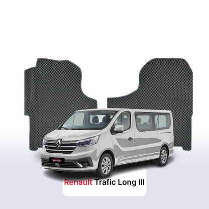 Alfombrillas 3D EVA para Renault Trafic Long 3 gen 2020-2028 años MINIBÚS