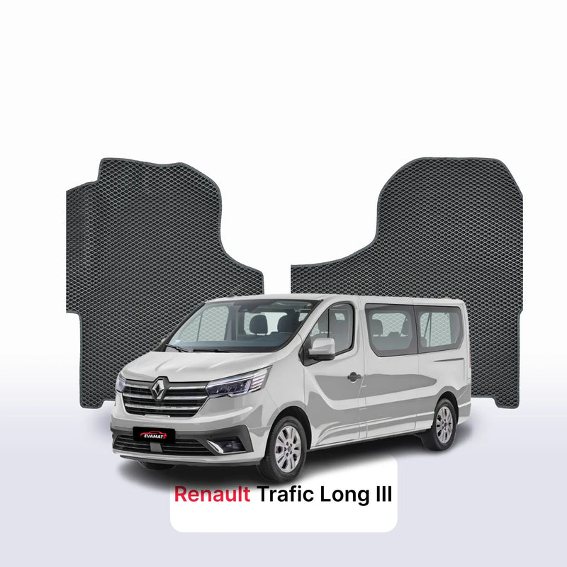 Alfombrillas 3D EVA para Renault Trafic Long 3 gen 2020-2028 años MINIBÚS