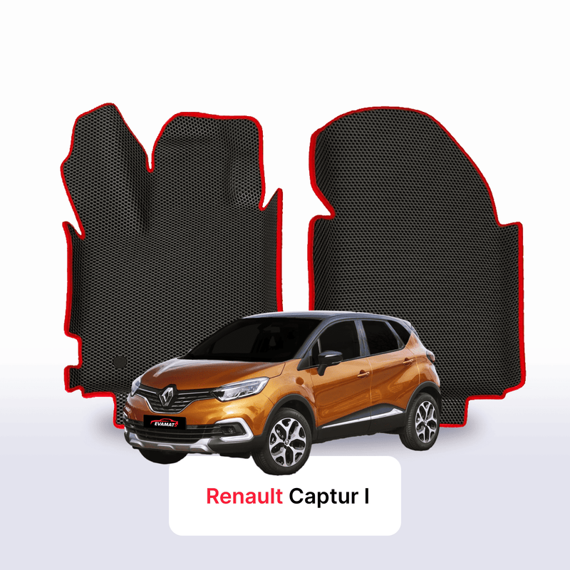 Alfombrillas 3D EVA para Renault Captur 1 gen 2012-2019 años SUV