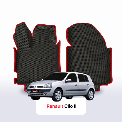 Alfombrillas 3D EVA para Renault Clio 2 gen 2001-2013 años HATCHBACK 5 PUERTAS