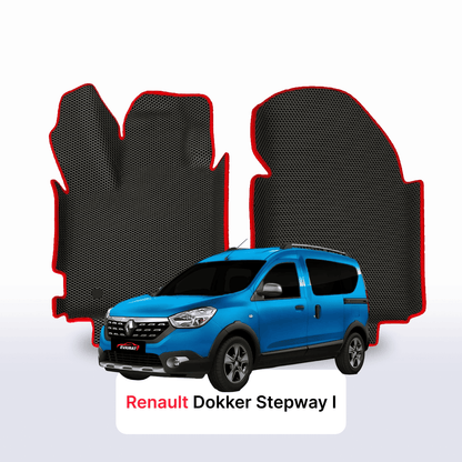 Alfombrillas 3D EVA para Renault Dokker Stepway 1 gen 2012-2023 años MONOVOLUMEN