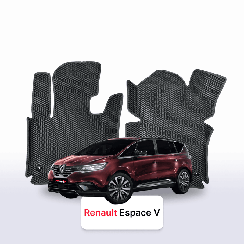 Alfombrillas 3D EVA para Renault Espace 5 gen 2014-2023 años MONOVOLUMEN