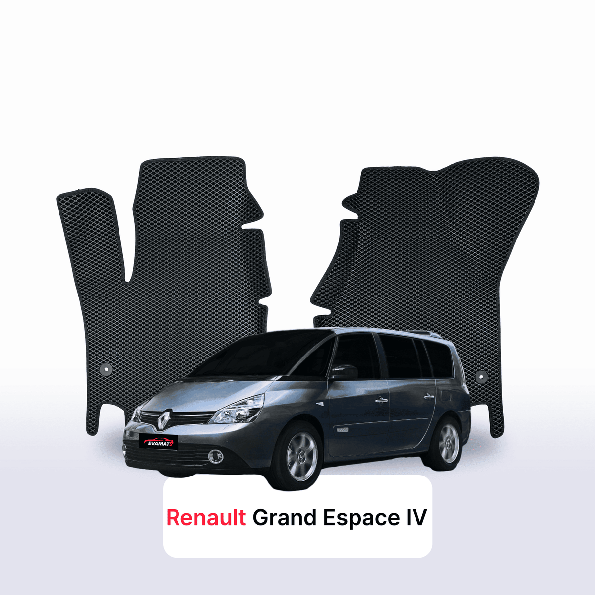 Alfombrillas 3D EVA para Renault Espace Grand 4 gen 2002-2014 años MONOVOLUMEN