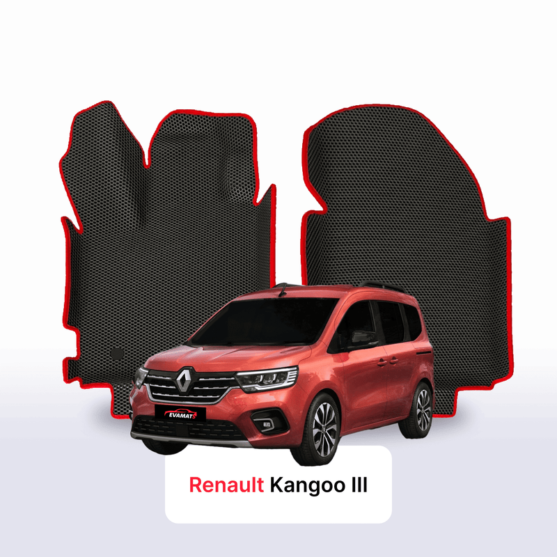 Alfombrillas 3D EVA para Renault Kangoo 3 gen 2021-2028 años MONOVOLUMEN